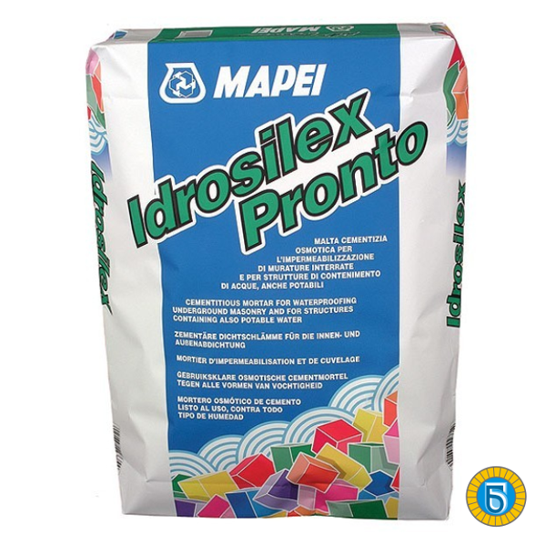 Idrosilex pronto проникающая гидроизоляция (серая, мешок 25кг.)