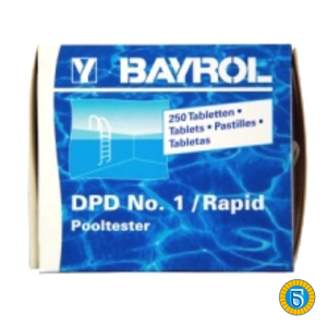 Таблетки DPD №1/Rapid - для хлора (Pooltester) (10 штук)